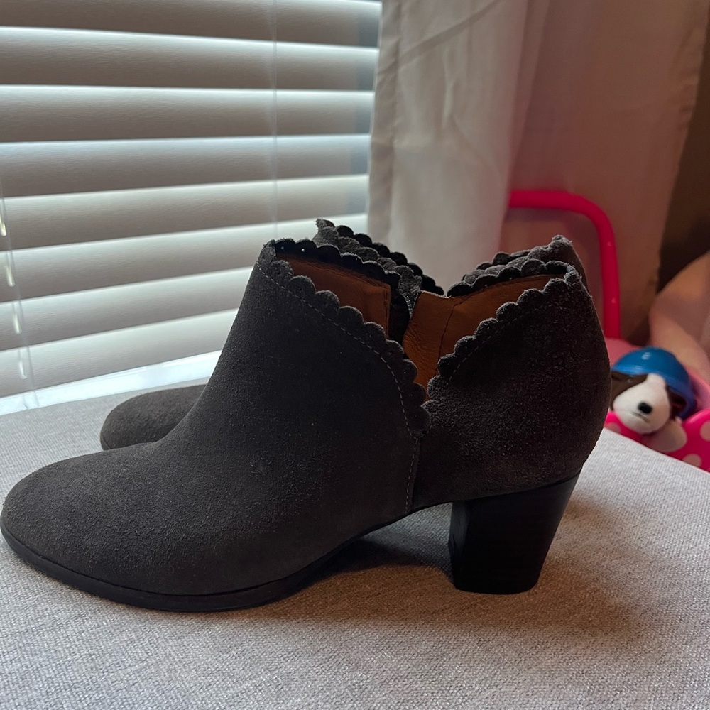 Jack Rogers suede booties. Size 8